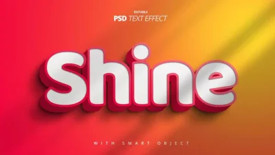 فونت استایل خمیده شین