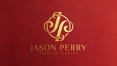 موکاپ لوگو طلاکوب