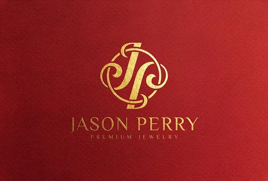 موکاپ لوگو طلاکوب