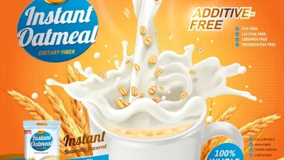 طرح لایه باز شیر پاستوریزه